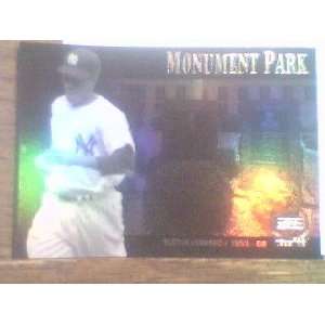  2000 Upper Deck Yankees Legends Monument Park #MP6 Elston 