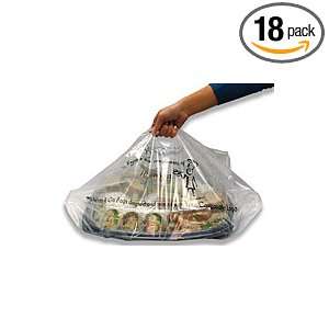    PAK SHER Clear Party Tray Bag #5068 50 Ct.