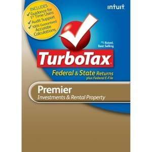    Intuit TurboTax Premier Tax Preparation Software Electronics