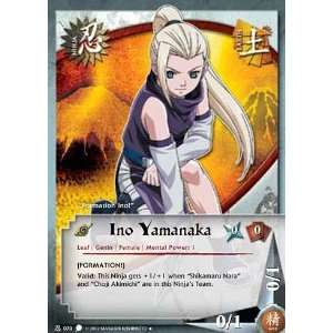   TCG Coils of the Snake N 070 Ino Yamanaka Uncommon Card Toys & Games