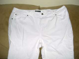 Zana Di Premium white denim jeans 22  