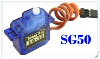 SG50 6.3g Micro Servo for RC Helicopter Plane Boat  