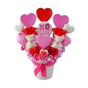 Hugs and Kisses XOXO Lollipop Bouquet Grocery & Gourmet Food