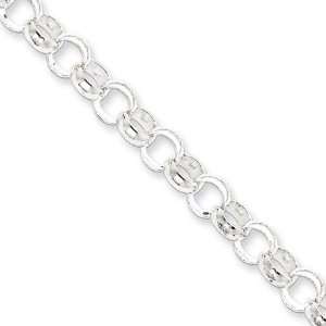  5mm, Sterling Silver, Rolo Chain, 20 inch: Jewelry