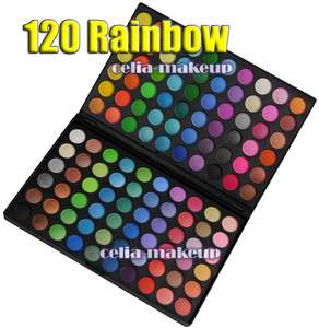 120 Pro Double Stack EyeShadow Rainbow Palette [PE21]  