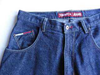 TOMMY HILFIGER Mens Shorts Slouch Fit Denim Very Long 36 x 17 (tag 