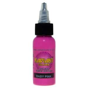  Radiant Colors   Baby Pink   Tattoo Ink 1oz MADE IN USA 