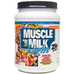   Muscle Milk, Light Strawberry Banana, 1.65lbs: Health & Personal Care