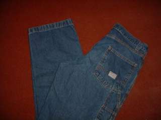 LEVI STRAUSS JEANS MENS SZ SAY 34x32 BUT ARE 34x30 CARPENTER  