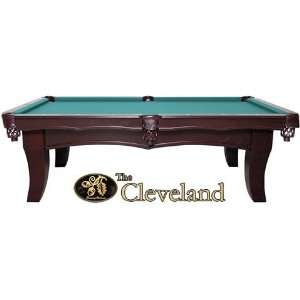  The Cleveland Pool Table (Mahogany Finish) Sports 