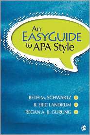   APA Style, (1412991242), Beth M. Schwartz, Textbooks   