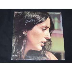Joan Baez   The First 10 Years   Signed Autographed   Record Album 