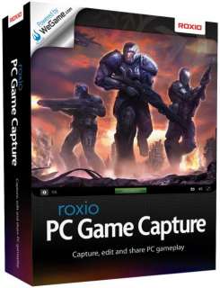 Roxio PC Game Capture (Record, Edit, & Share) NEW 687967132250  
