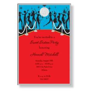  Disco Ball Red Carpet Party Invitations Health & Personal 