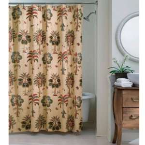 Coco Bay Tropical Fabric Shower Curtain: Home & Kitchen