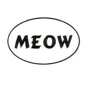  Euro Style Meow Sticker: Automotive
