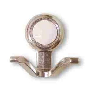  Amerock Coat Hook   Chrome w/ Ceramic Center AM BP76262 