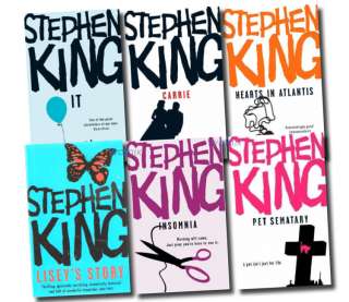 Stephen King Collection 6 Books Set Pack Pet Sematary  