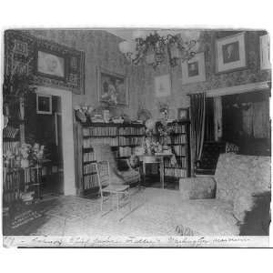  Chief Justice Fullers Library,Washington,D.C.,c1910