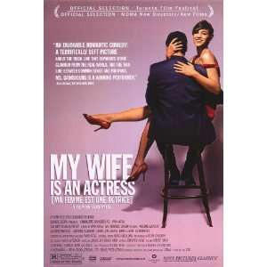 My Wife is an Actress (Ma Femme Est En Actrice)   Movie Poster   27 x 
