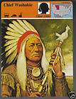 CHIEF WASHAKIE Shoshone Indians Tribe History FACT CARD