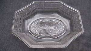 1885 EAPG Pattern Glass Sheraton Ida 8 Sided Dish  
