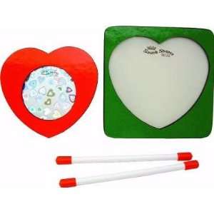  Remo Pair of Heart Cut Outs Sound Shapes™ Drums Musical 