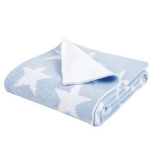  Elegant Baby Star Blanket, Blue, 30 X 40 Baby