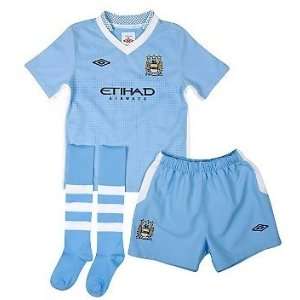  Manchester City Boys Home Football Kit 2011 12 Sports 