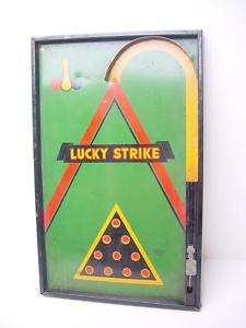 Vintage 1933 Lindstrom Lucky Strike / Horse Race Game  