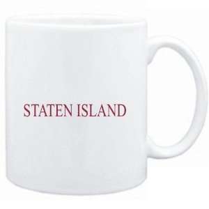 Mug White  Staten Island  Usa Cities:  Sports & Outdoors