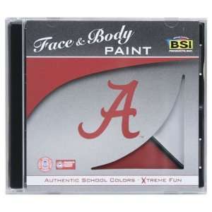 Alabama Crimson Tide Body & Face Paint Kit:  Sports 