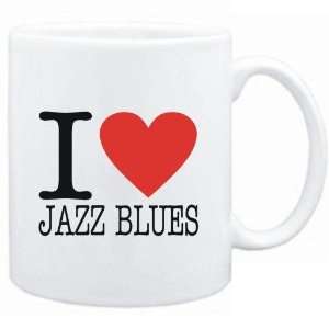  Mug White  I LOVE Jazz Blues  Music: Sports & Outdoors