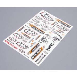  8IGHT T 2.0 RTR Sticker Sheet: Toys & Games
