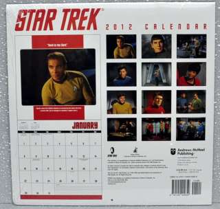 Star Trek Classic Calendar 2012  