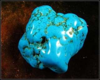 1LB+ Stabilized Treated Blue Turquoise Rough  