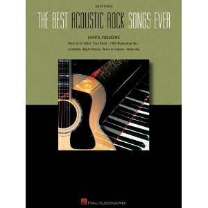  The Best Acoustic Rock Songs Ever   Easy Piano Songbook 