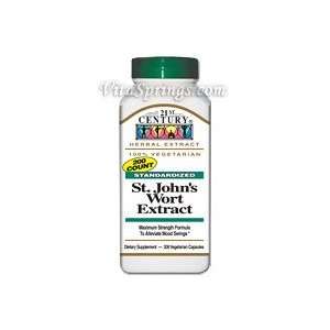  St. Johns Wort Extract 200 Vegetarian Capsules, 21st 