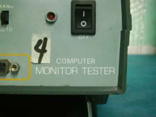 MT803 Computer Monitor Tester  