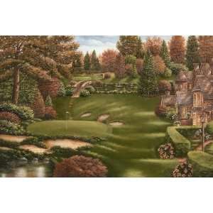  Betsy Brown   Country Club Landscape Canvas: Home 