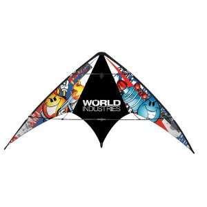   World Industries Nylon Kite Flameboy and Wet Willy by X Kites Toys