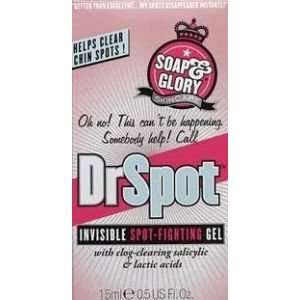    Soap & Glory Dr Spot Invisible Spot Fighting Gel 15ml: Beauty