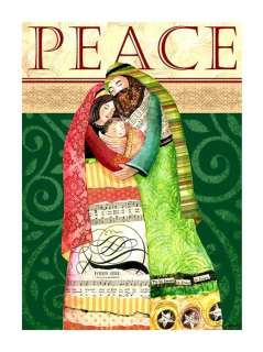 Peace Nativity Christmas Flag Flags Banner Banners  