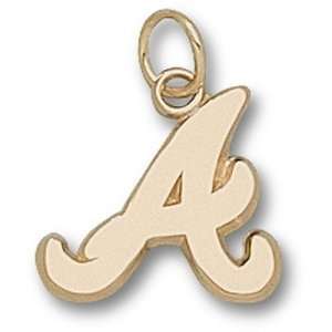 Atlanta Braves MLB A 1/2 Pendant (14kt)