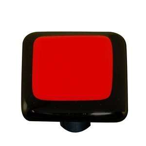  Hot Knobs HK5001 KA Black Border Brick Red Knob