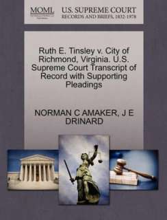   by Norman C Amaker, Gale, U.S. Supreme Court Records  Paperback