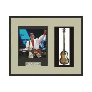  Paul McCartney/No.1 Hofner Guitar Frmd Present 16x20 