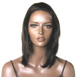 Lace Front Wig 100% Human Hair Stella #F1B/30 NWT  