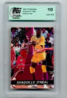  are bidding on a 1992 93 Ballstreet #5 Shaquille ONeal Card Rookie 