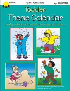   Toddler Theme Calendar Weekly Activity Ideas for 